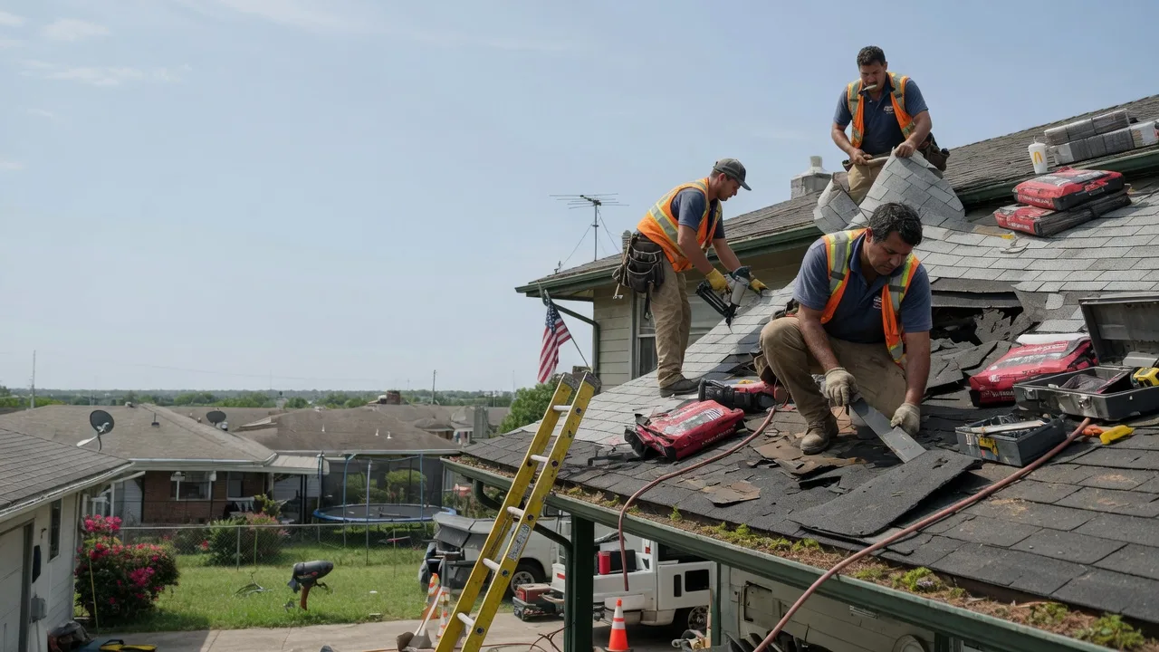 Roof Repair in Thomasboro, IL near me